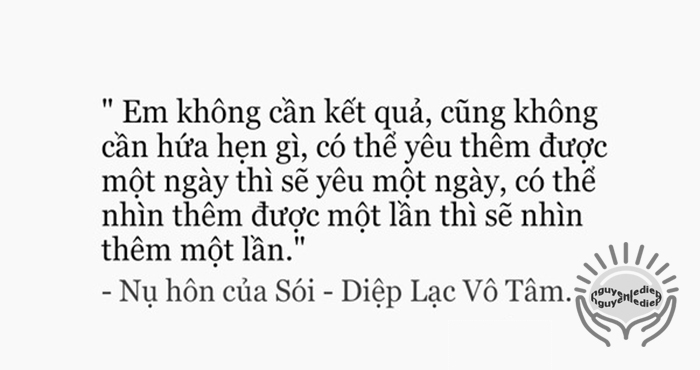 Tình yêu là khói tạo thành từ làn hơi của những tiếng thở dài